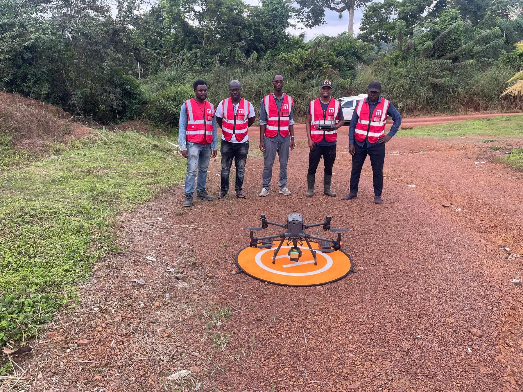 Aménagement de la route Ebolowa - Akom 2 - Kribi